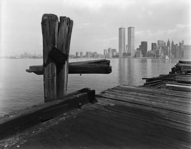 Hudson River Pier, Jersey City, 1979 by George Tice
