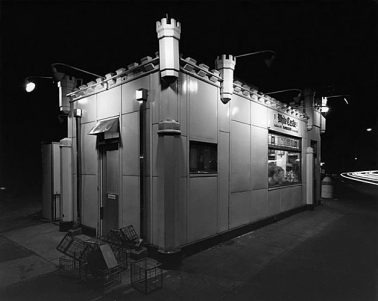 White Castle, Route 1, Rahway, NJ , 1973 by George Tice