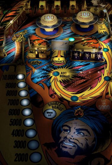 1978 Gottlieb’s Eye Of The Tiger, 2014 by Michael Massaia