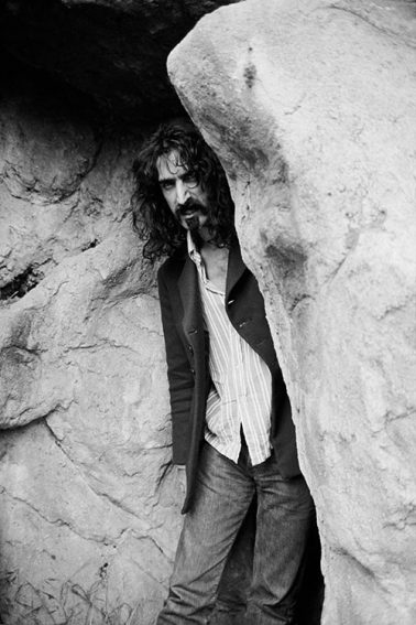 Frank Zappa near his home in Laurel Canyon, Los Angeles, May 1968 by Baron Wolman