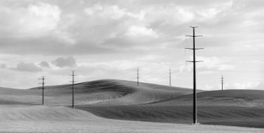 Power Lines, Palouse, 2003 by Brian Kosoff