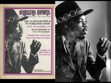 Rolling Stone Issue #26-Jimi Hendrix, 1969 by Baron Wolman