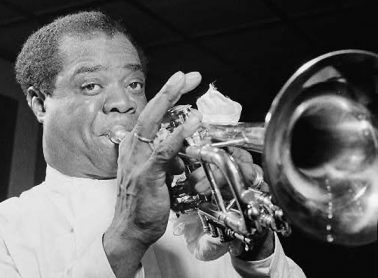 Louis Armstrong, Carnegie Hall, New York, NY by William Gottlieb