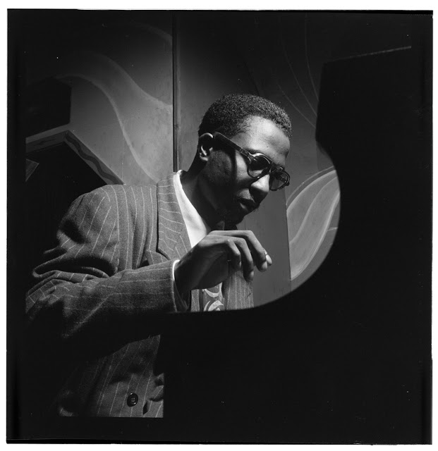 Portrait of Thelonious Monk, Minton’s Playhouse, New York, N.Y., ca. Sept. 1947. William P. Gottlieb Collection (Library of Congress)