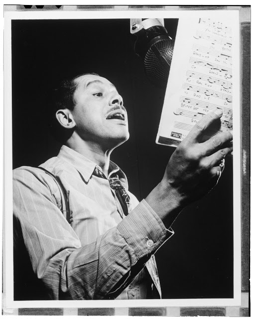Portrait of Cab Calloway, Columbia studio, New York, N.Y., ca. Mar. 1947. William P. Gottlieb Collection (Library of Congress)